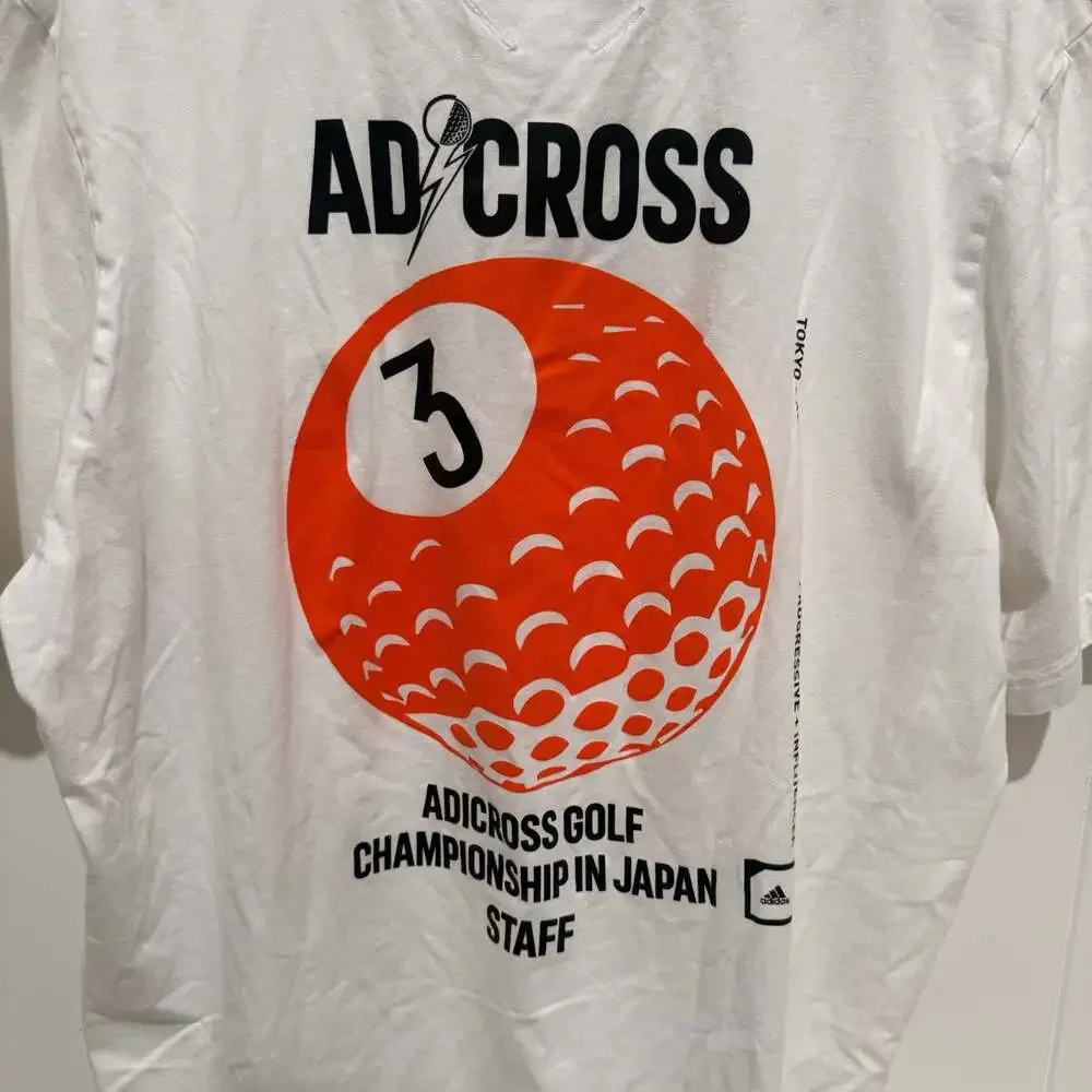 Adidas Adicross Golf Championship in Japan Staff T-Shirt